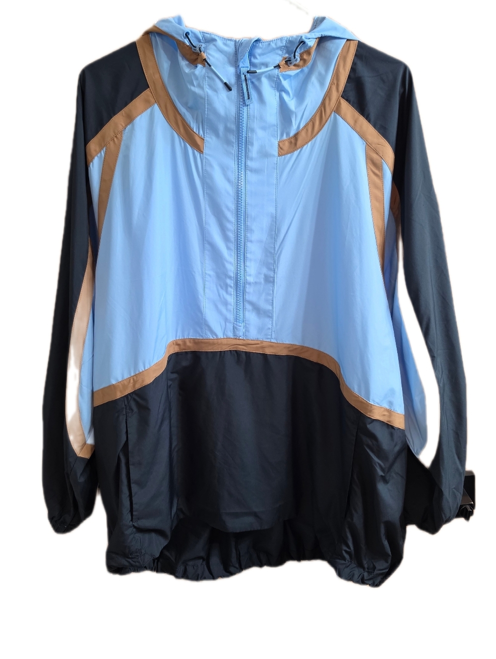 Like The Wind Colorblock Jacket FP Movement XS Oversized Athletic Windbreaker